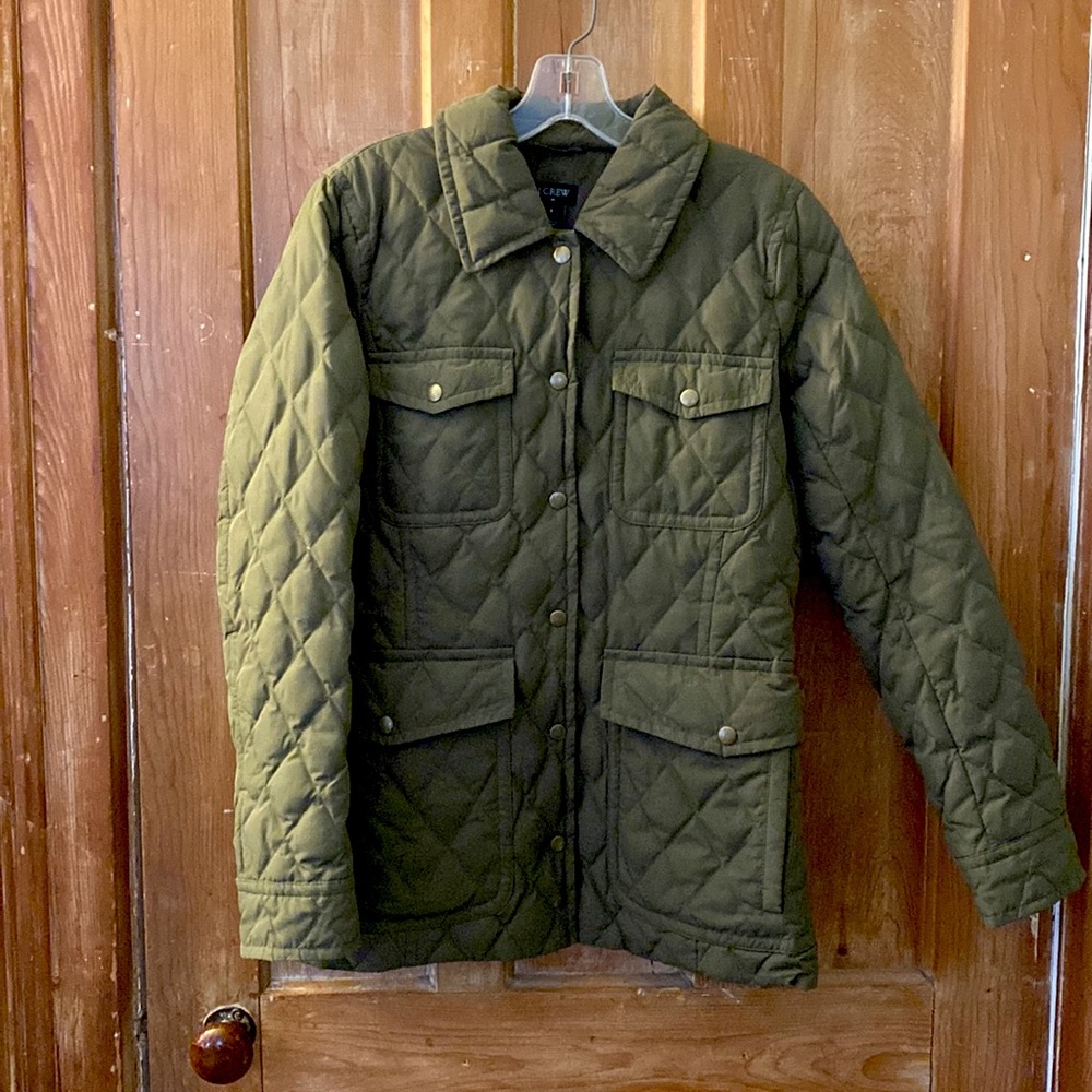 J. Crew green coat